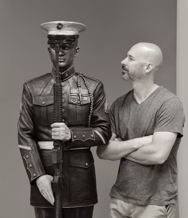 Present Arms, US Marine
