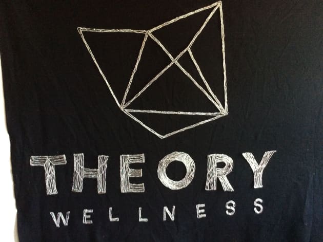 Theory Wellness Wire Wall Art Signage