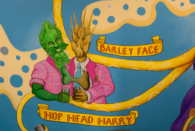 Coney Island Brewery – Freak Show Alley Mural