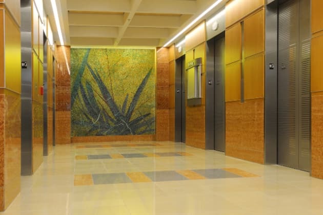Elevator Lobby Mosaics