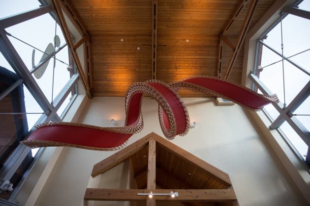 Vail Village Welcome Center Suspended Art