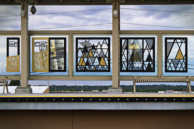 Denver RTD Gold Line Wind Screens