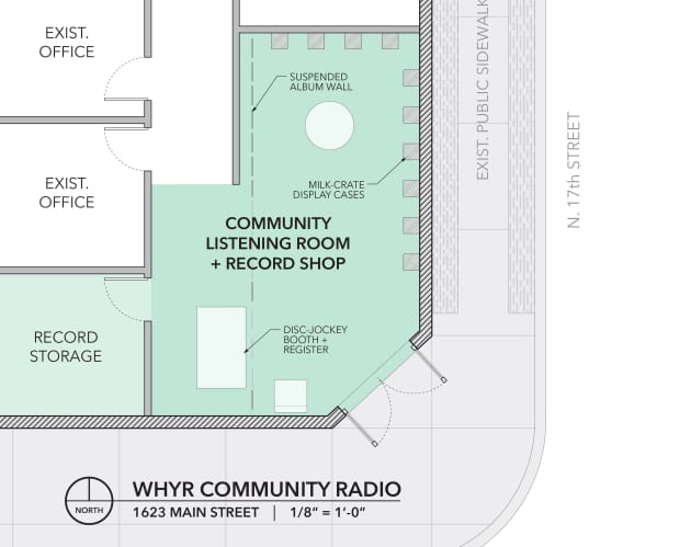 Pop-Up Community Record Shop Listening Room