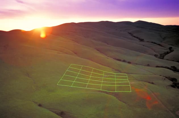 Luminous Earth Grid