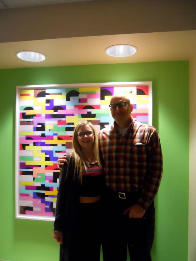 Wall Art Greeting to Cystic Fibrosis Center