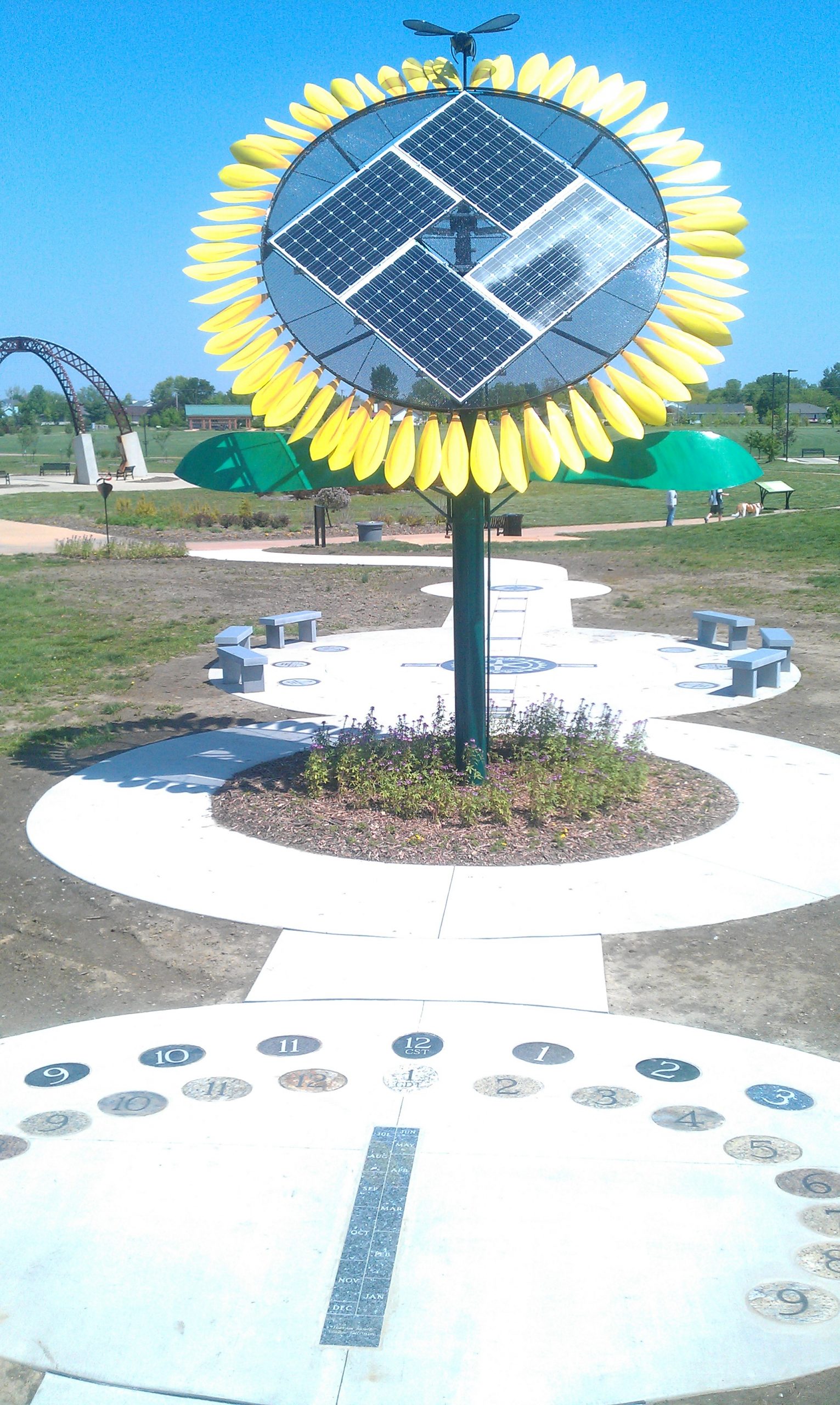 Project Solar Sunflower Calendar Garden CODAworx