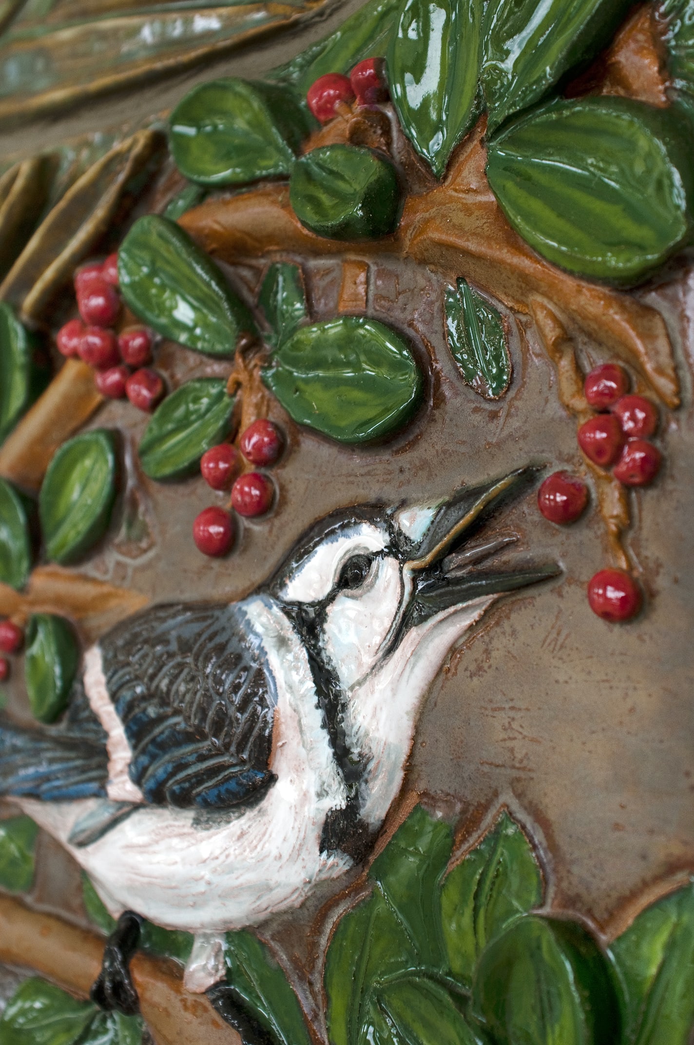 "Serenity Shared" Sculpted Tile Mural