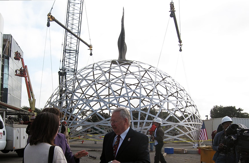 Woven Dome and Spire