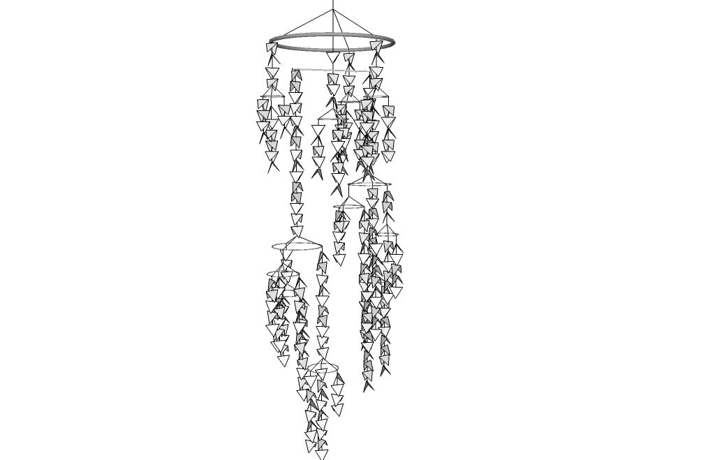 White River Hanging Mobile