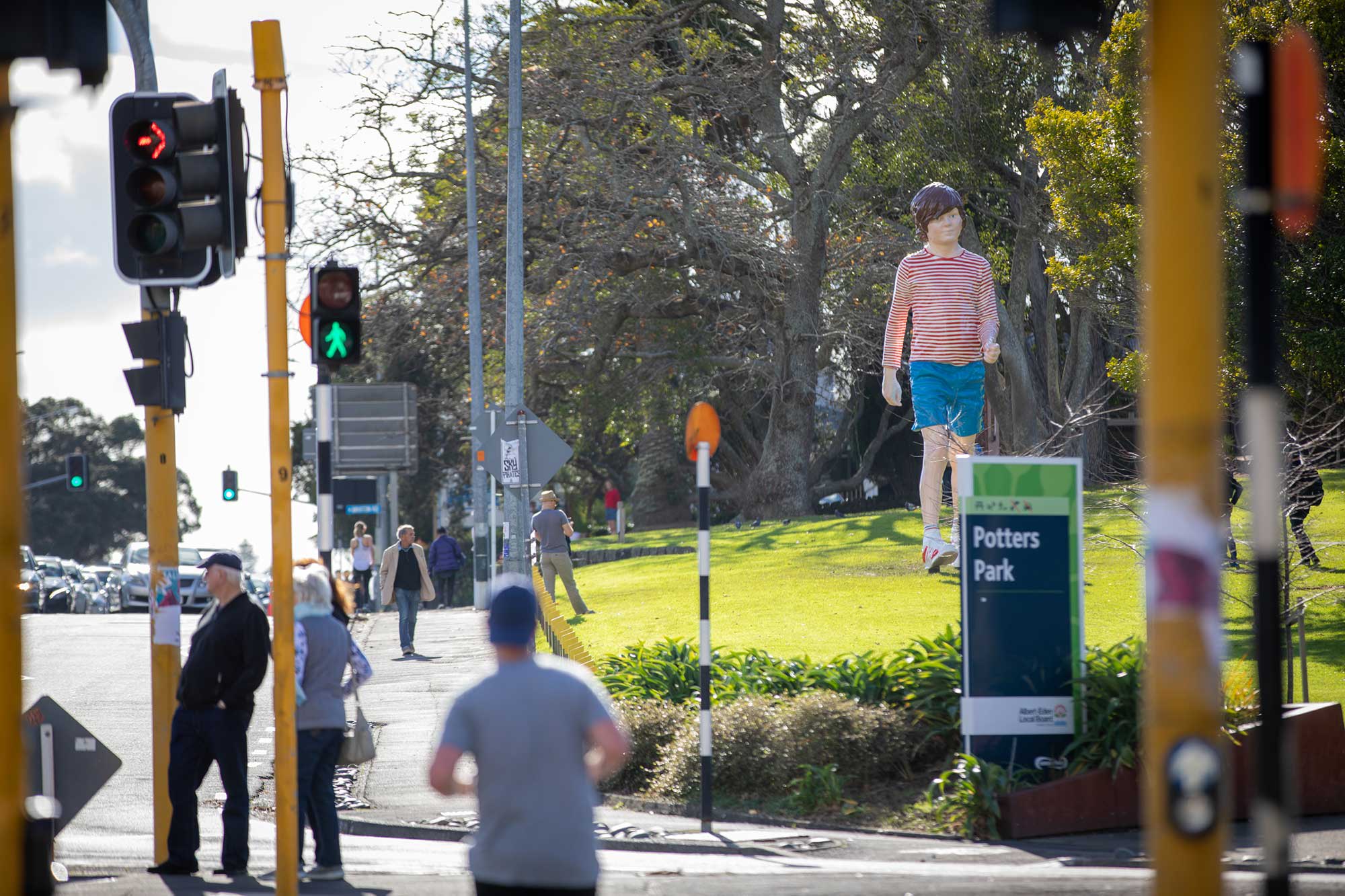 Boy Walking