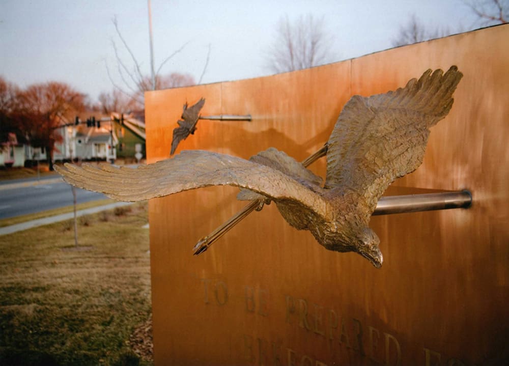 Descending Strength, Ascending Peace, Veterans Memorial