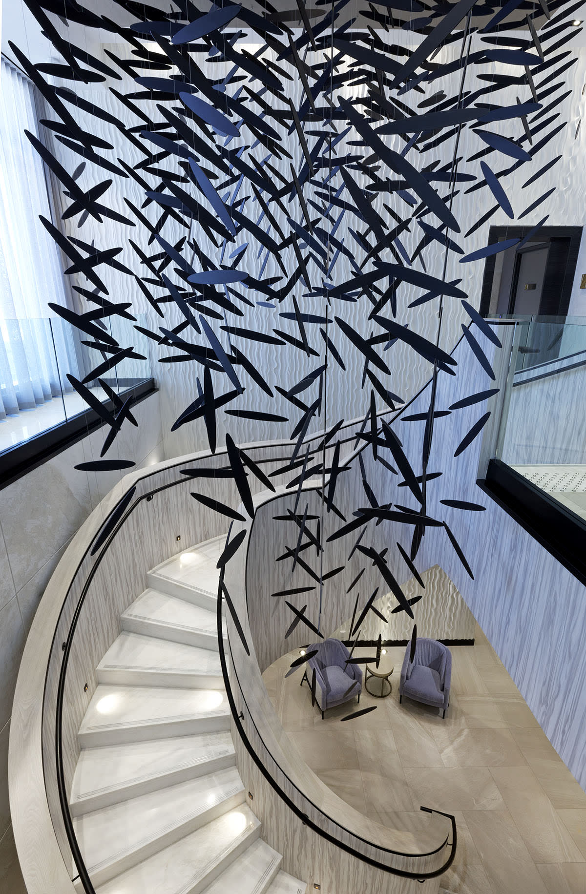 Aquavista “School of Fish” Installation