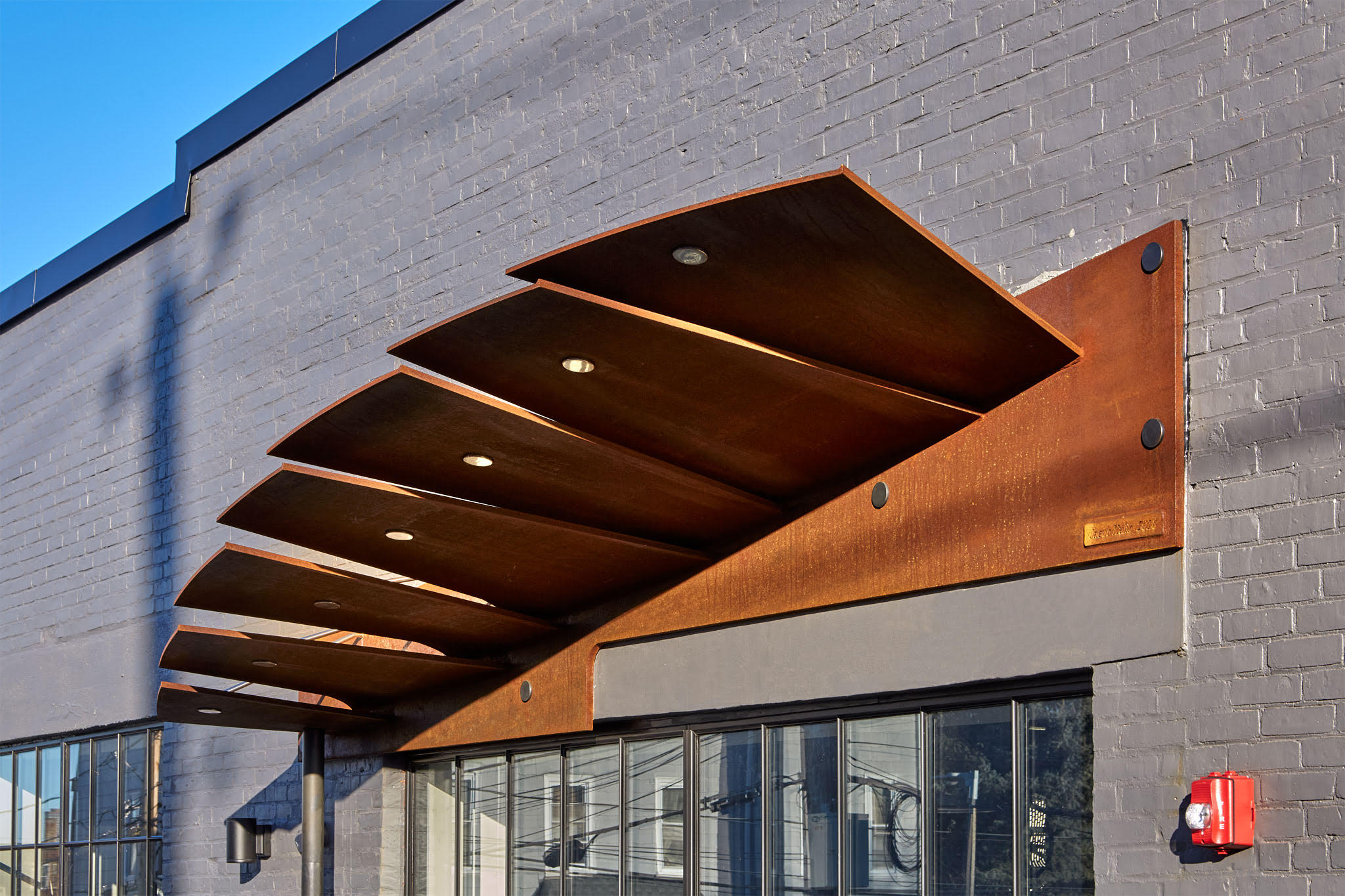 Sculptural Entrance Canopy