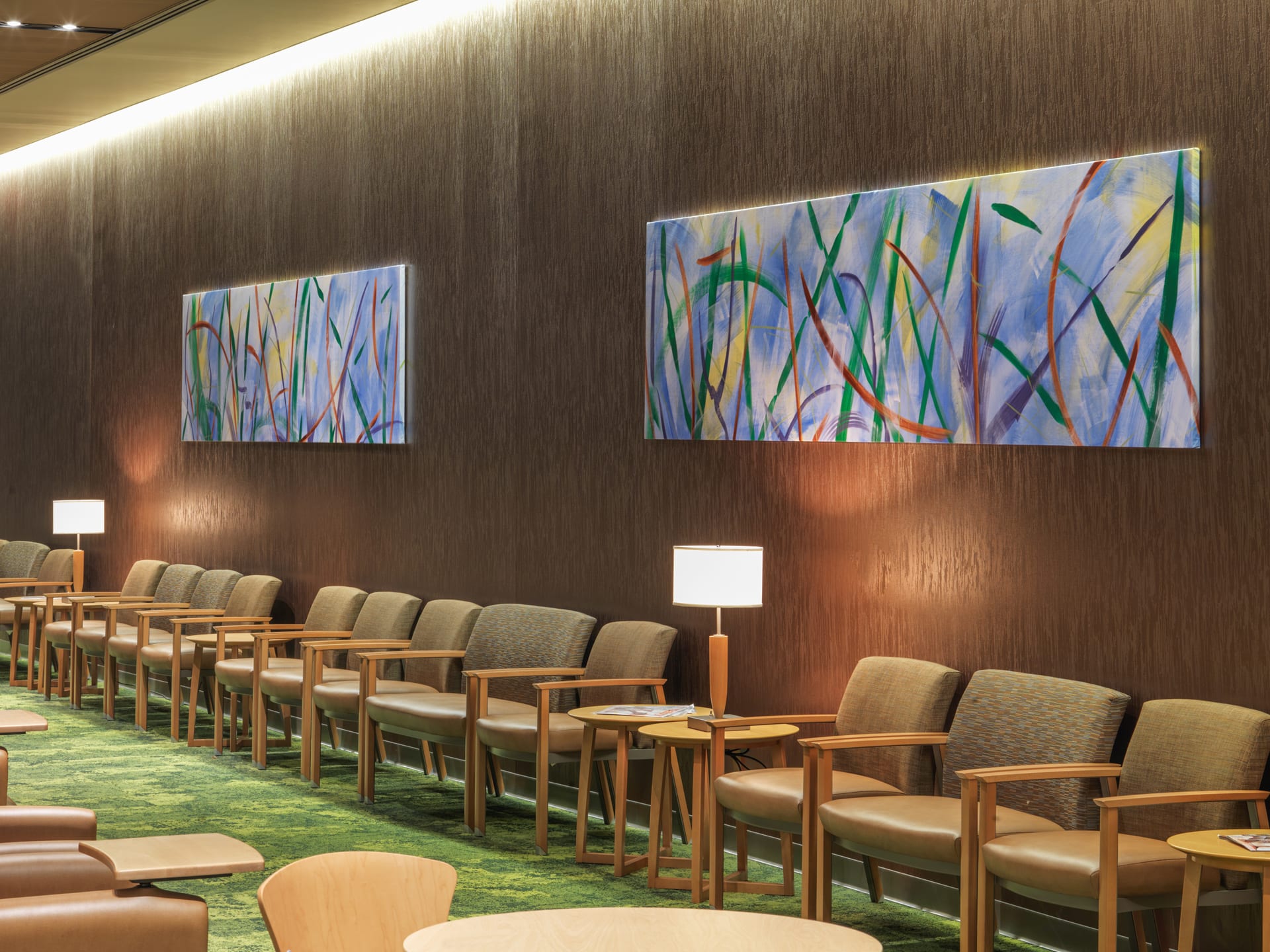 Paintings on canvas
