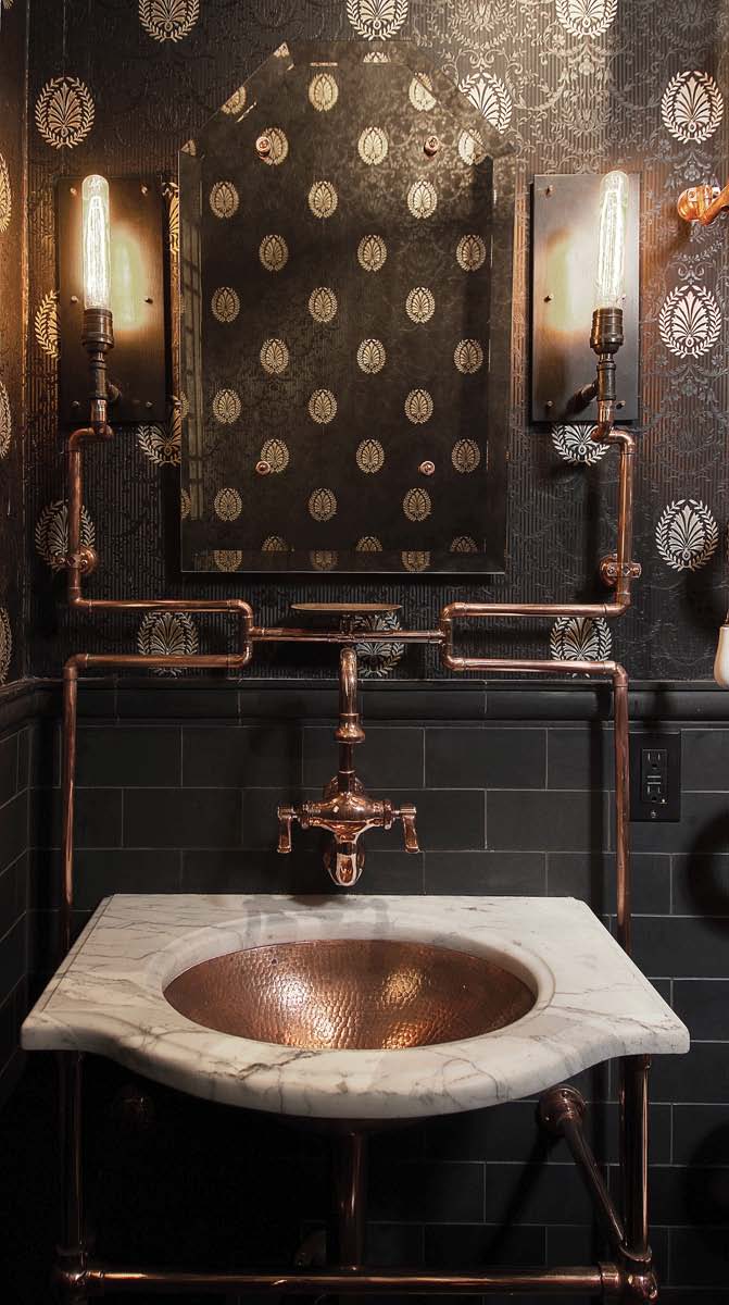 steam punk bathroom