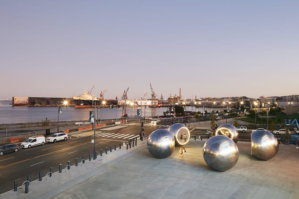 Olafur Eliasson, Seeing Spheres – Golden State Warriors Chase Center, SF CA