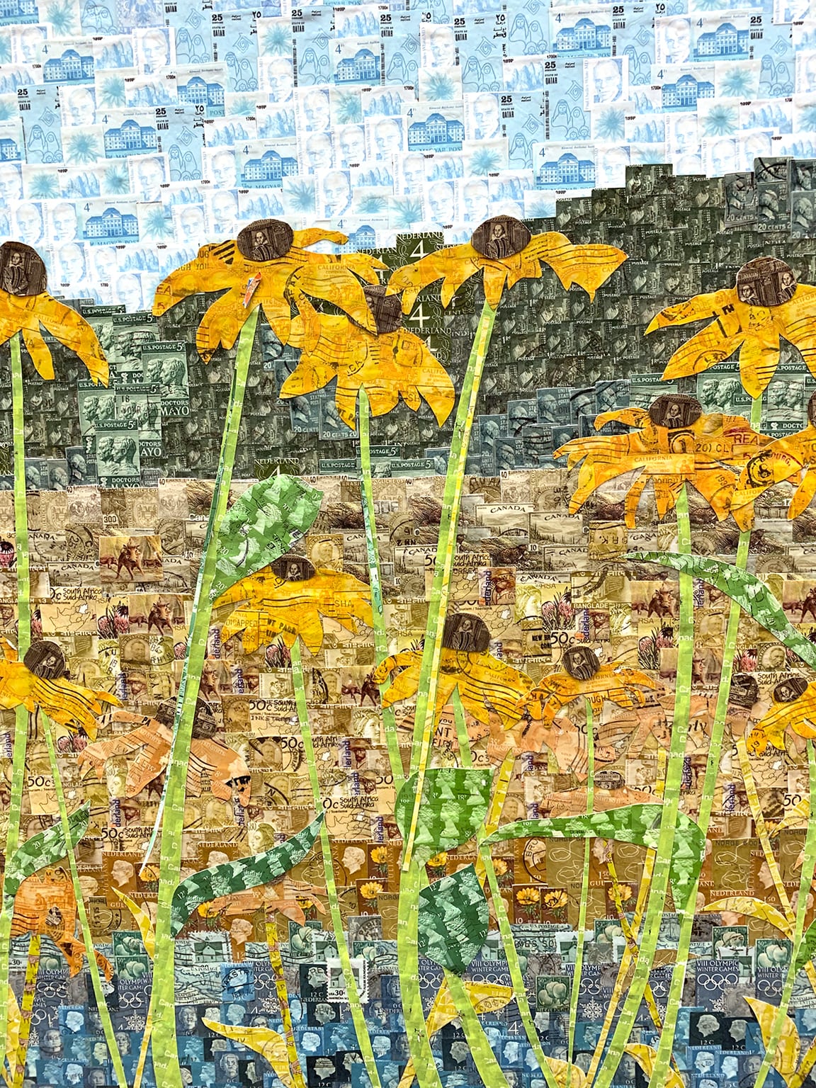 “Baltimore Orioles with Black Eyed Susans”
