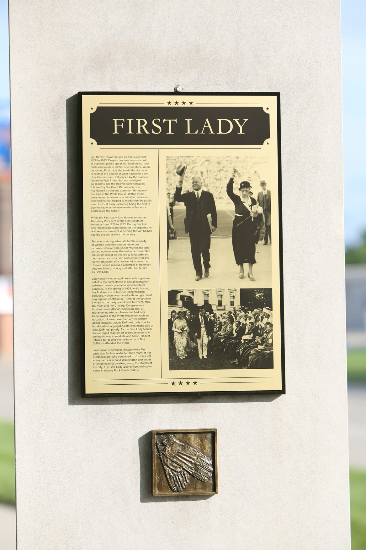 Lou Henry Hoover Memorial