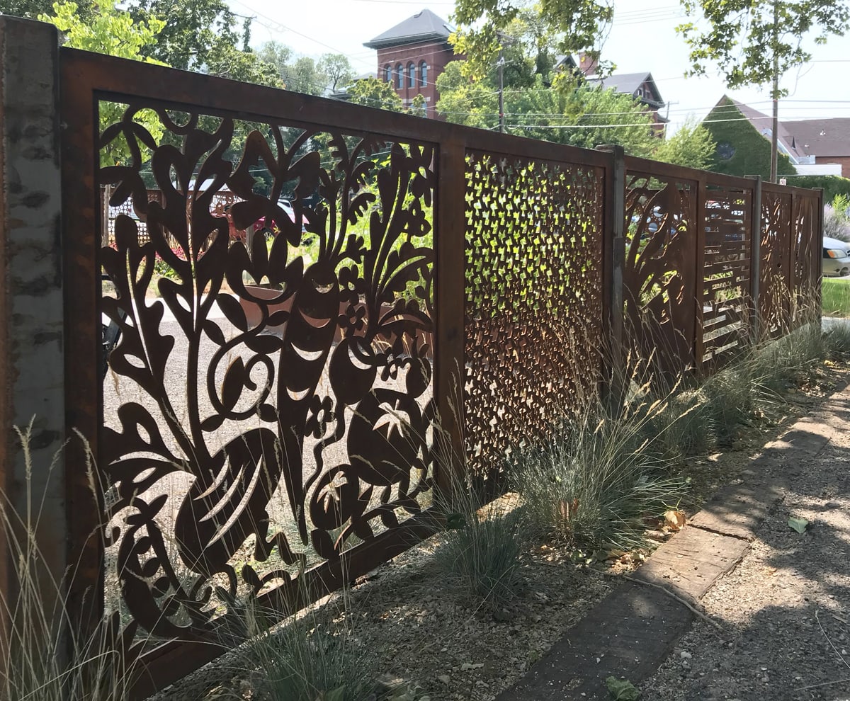 Veggie Garden — 337 Pocket Park Fence