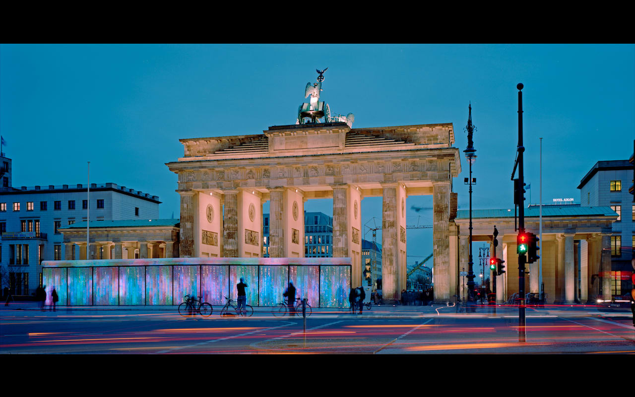 Vanished Berlin Wall