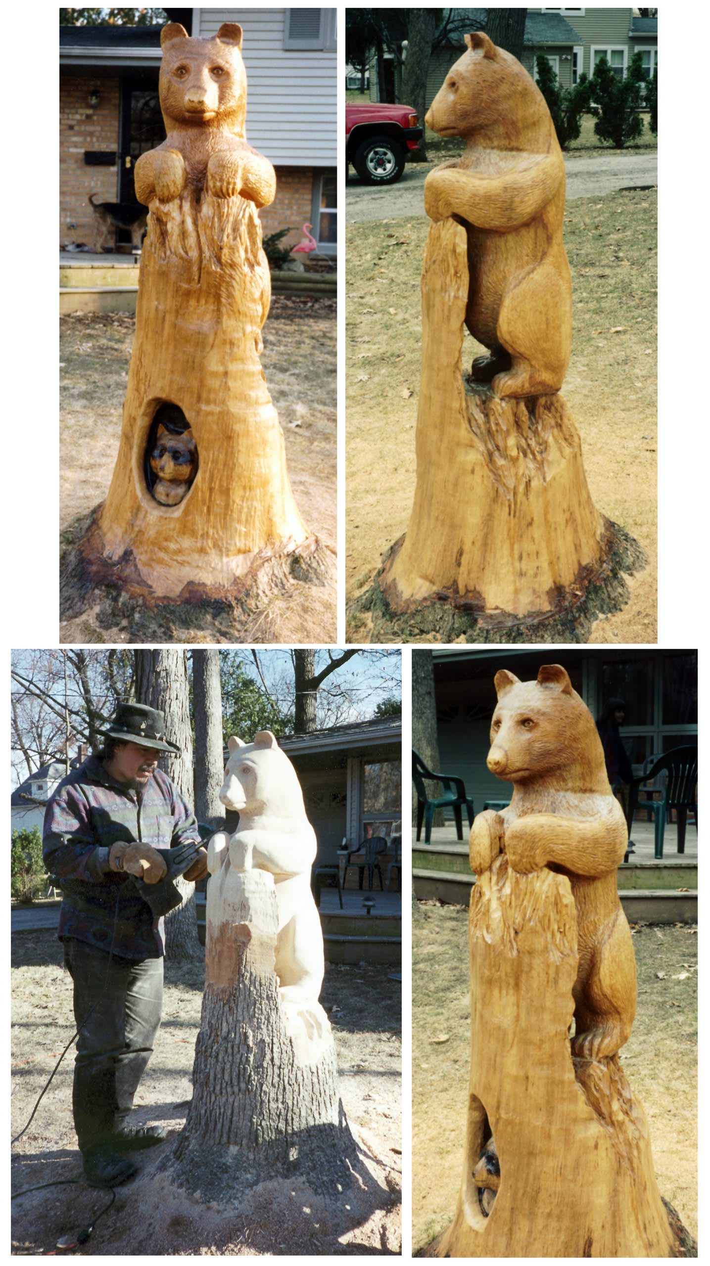 Wood Sculpture Ensemble