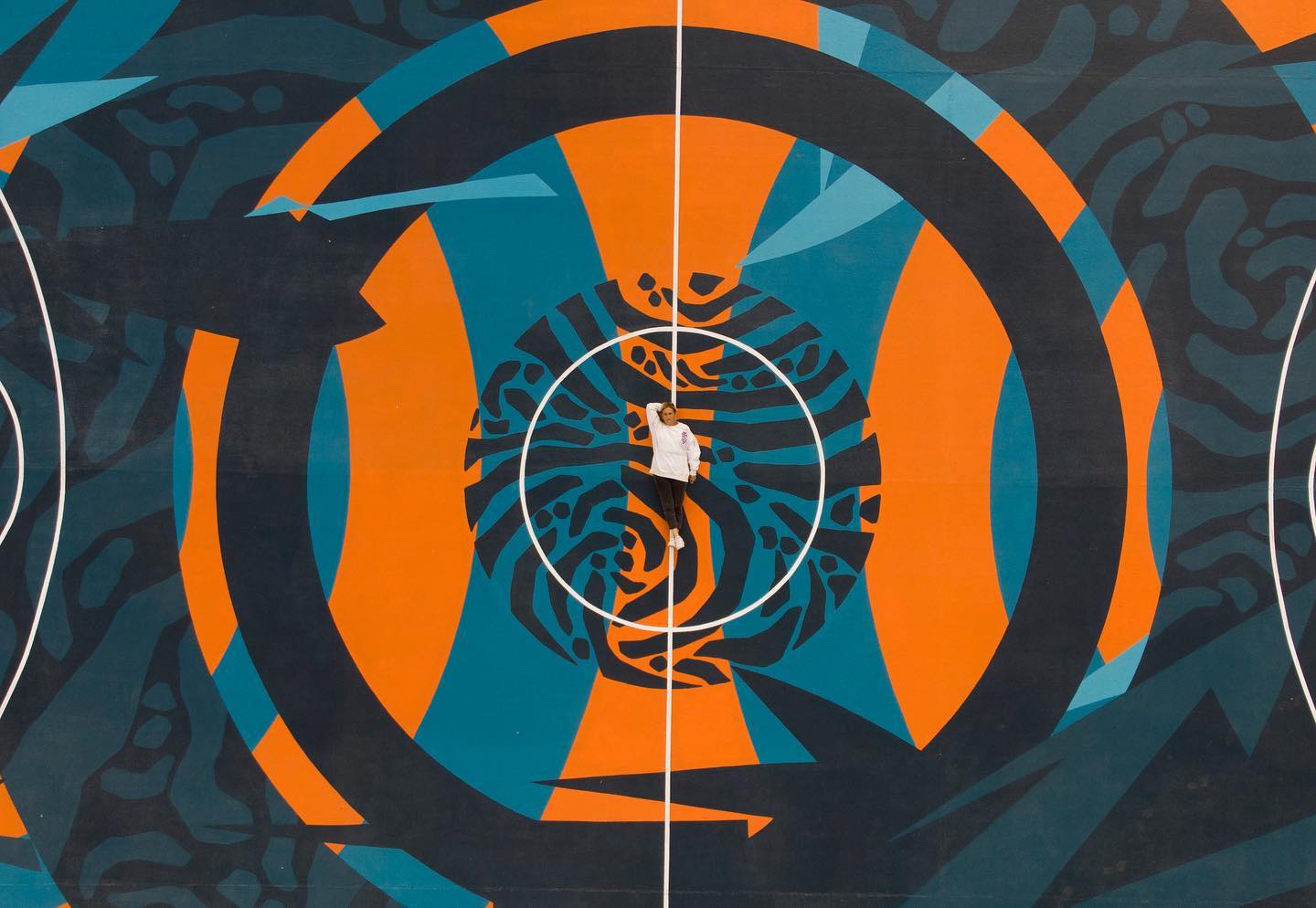NBA mural