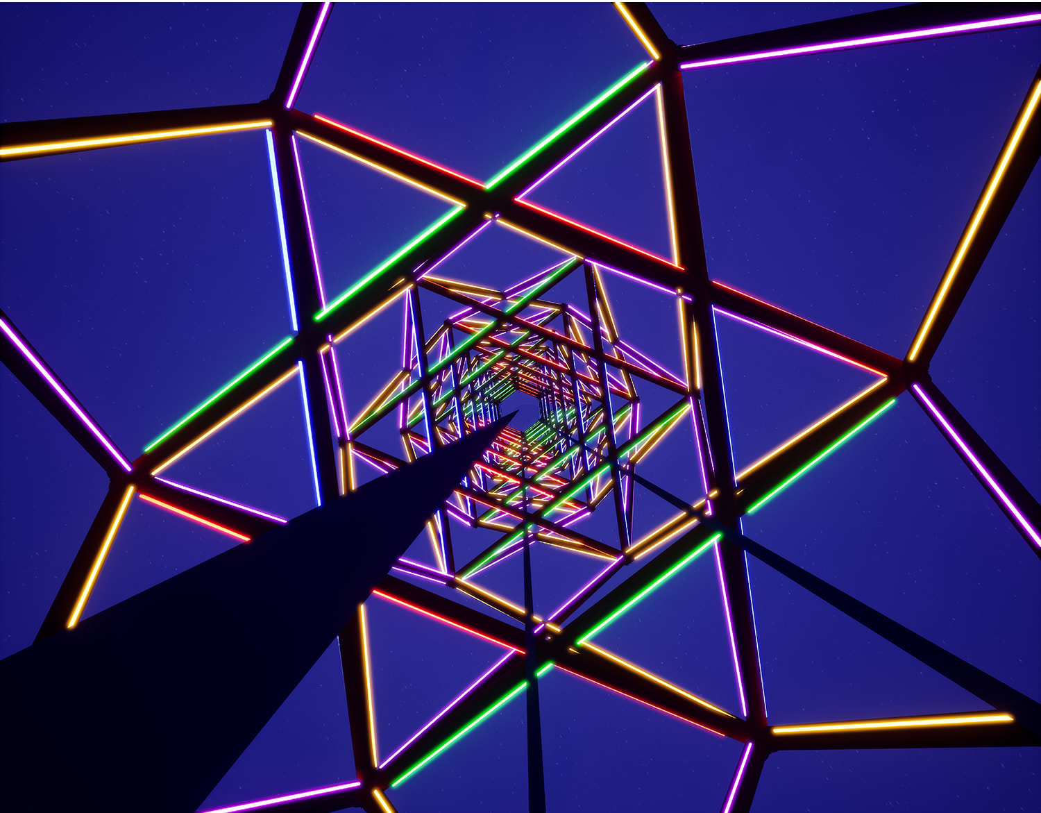 Double spiral Light Tower