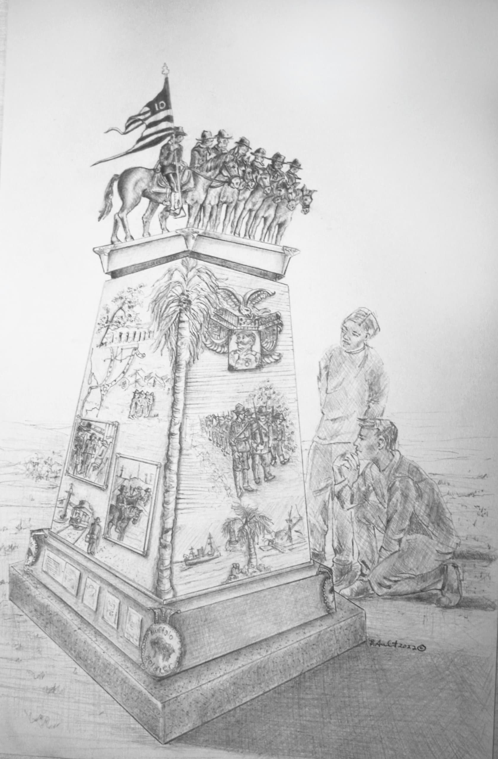 “Friends of Liberty” A Buffalo Soldier Memorial