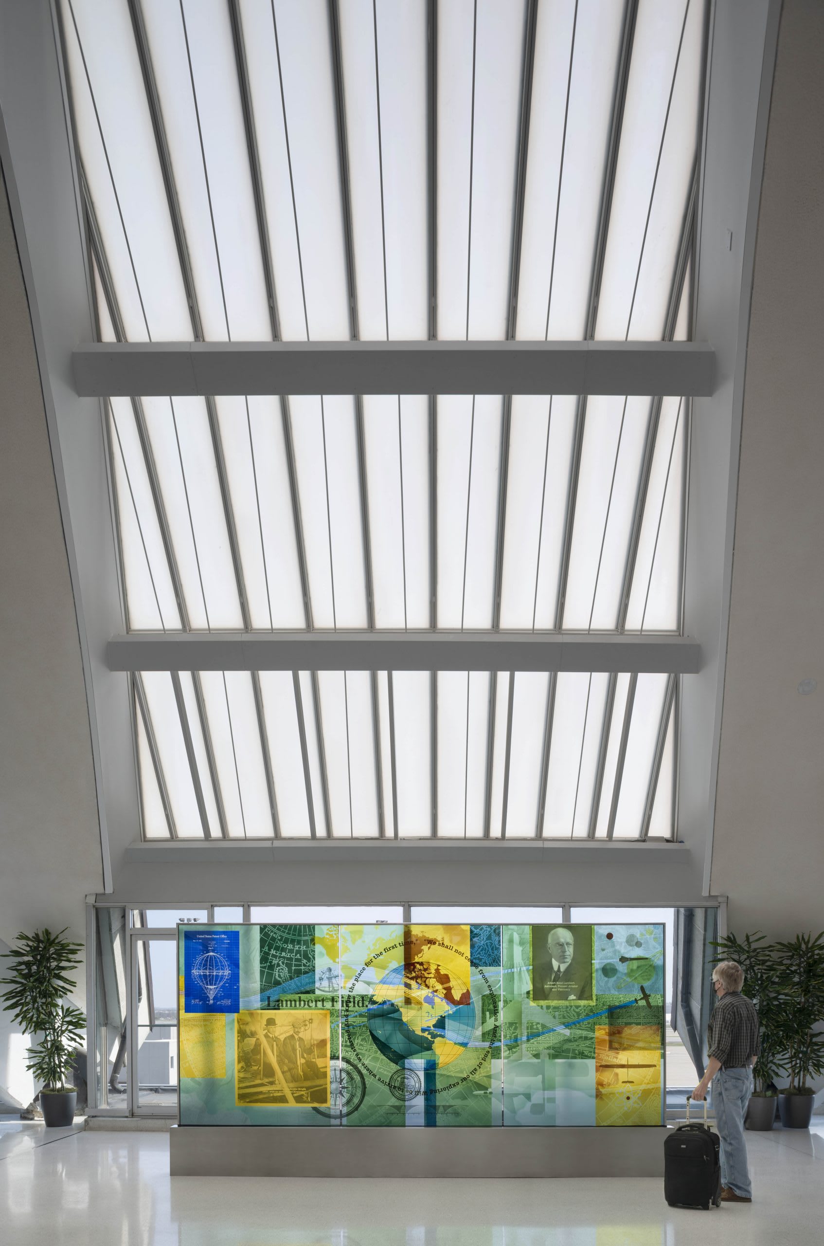 “Dream Beyond the Clouds” St. Louis Lambert International Airport.