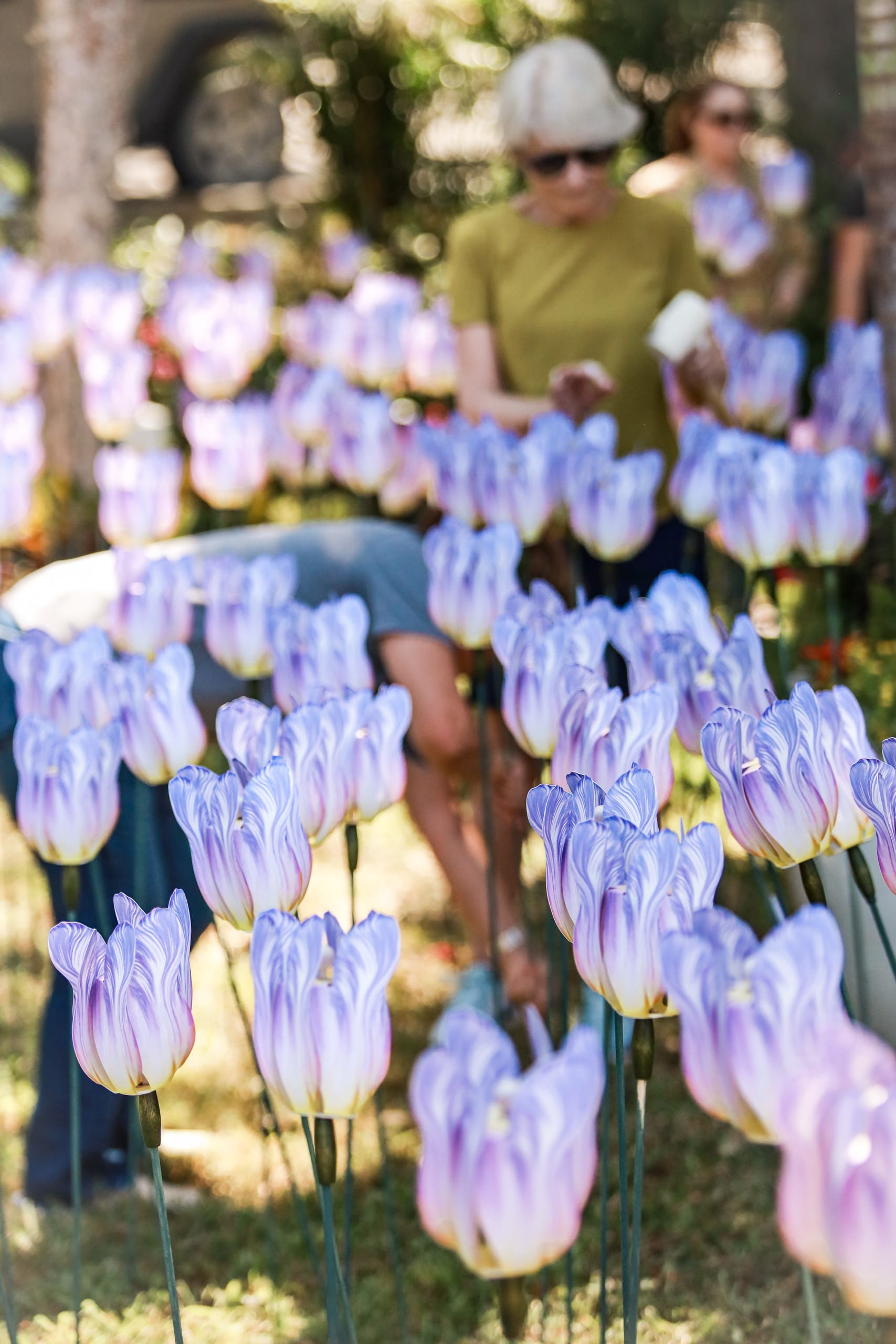 IRCHSC Mother’s Day Garden of Love – 1000 Lavender Tulip Pinwheels