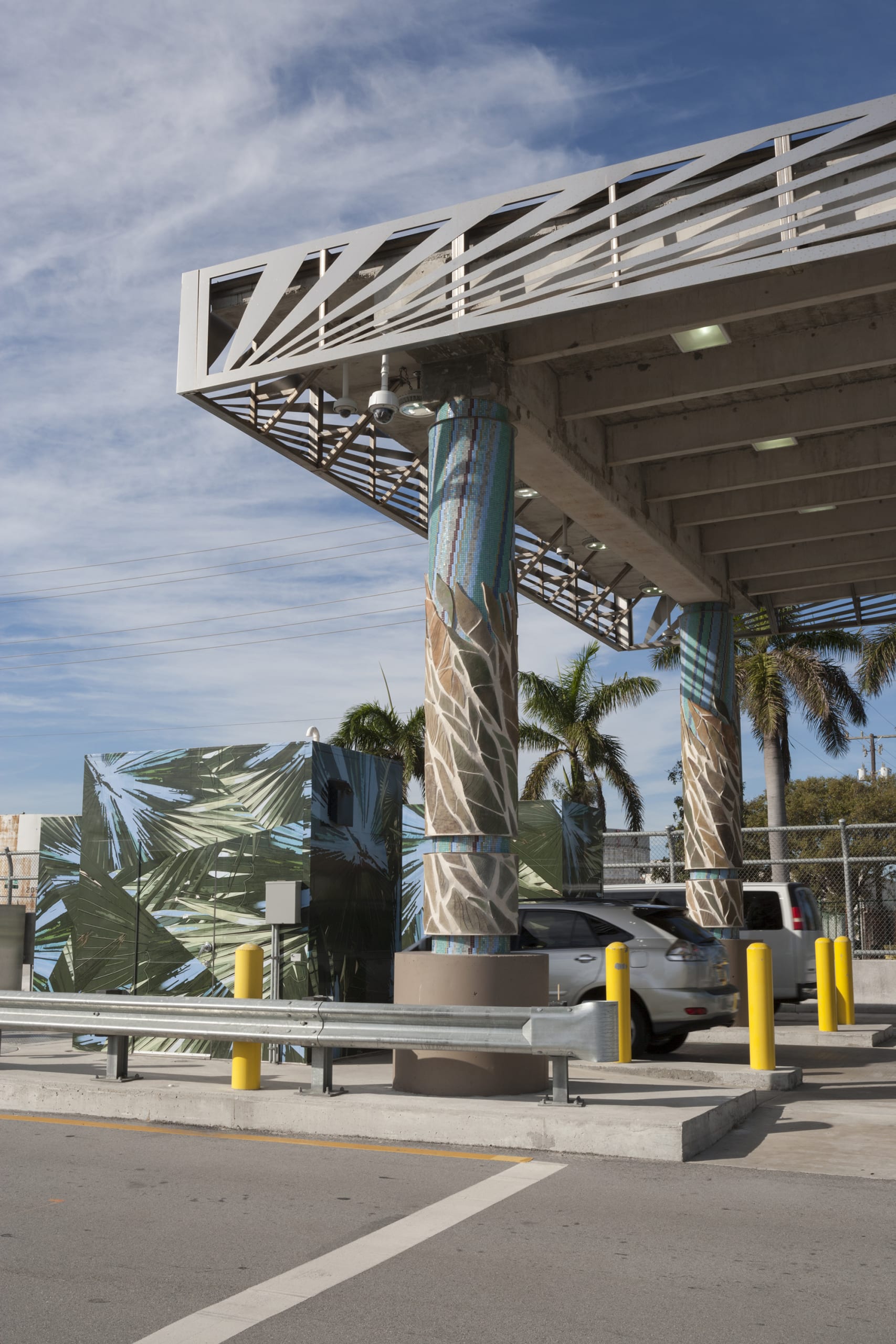 “Welcome to Port Everglades” Traffic Security Checkpoint