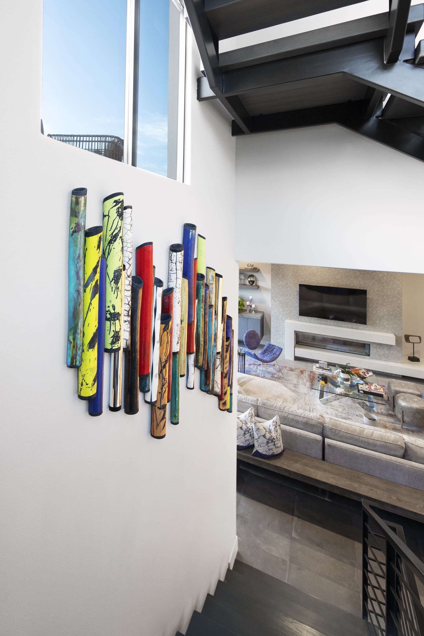 Ascending Wall Sculpture