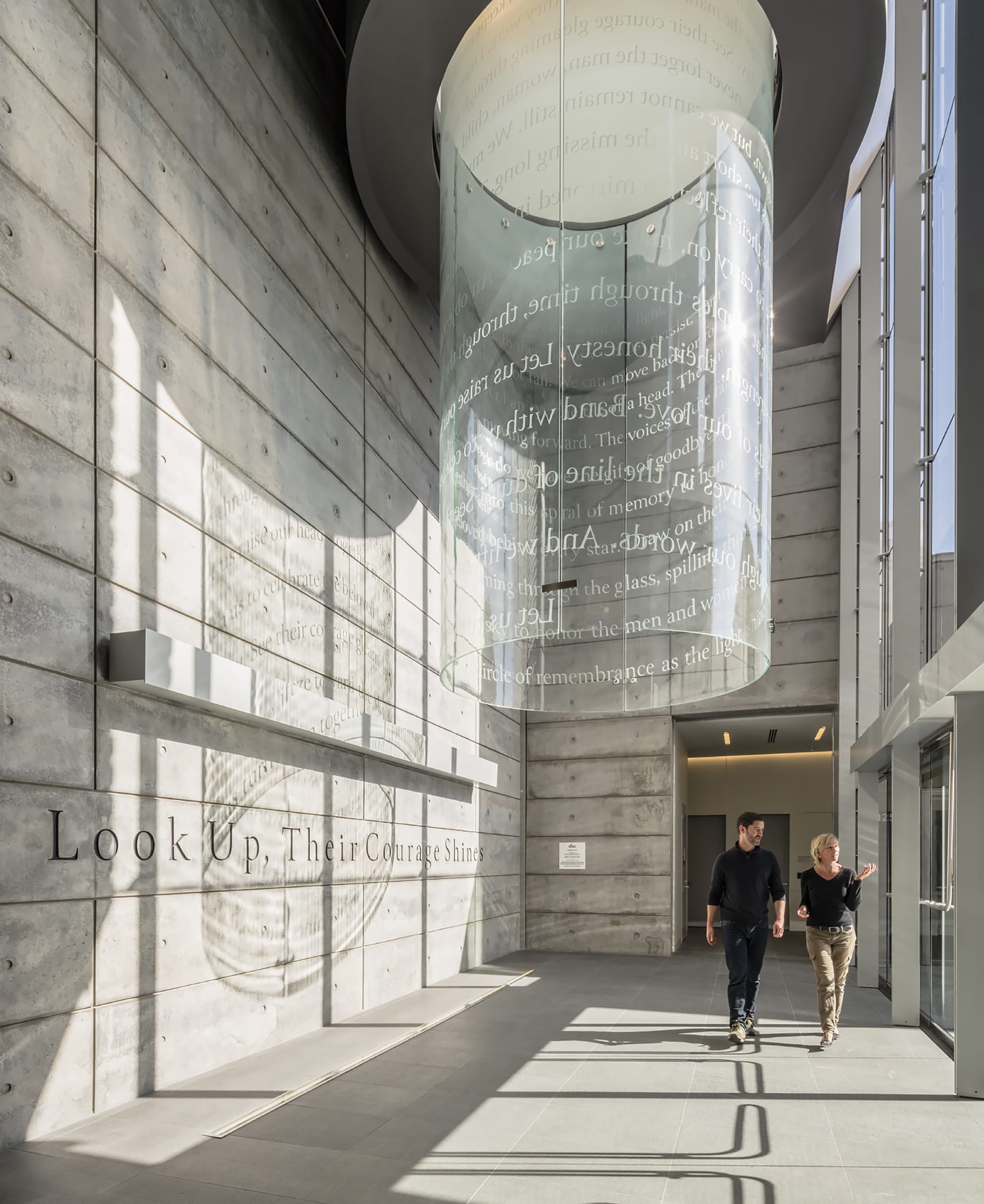 Spiral of Gratitude at the San Francisco Public Safety Building