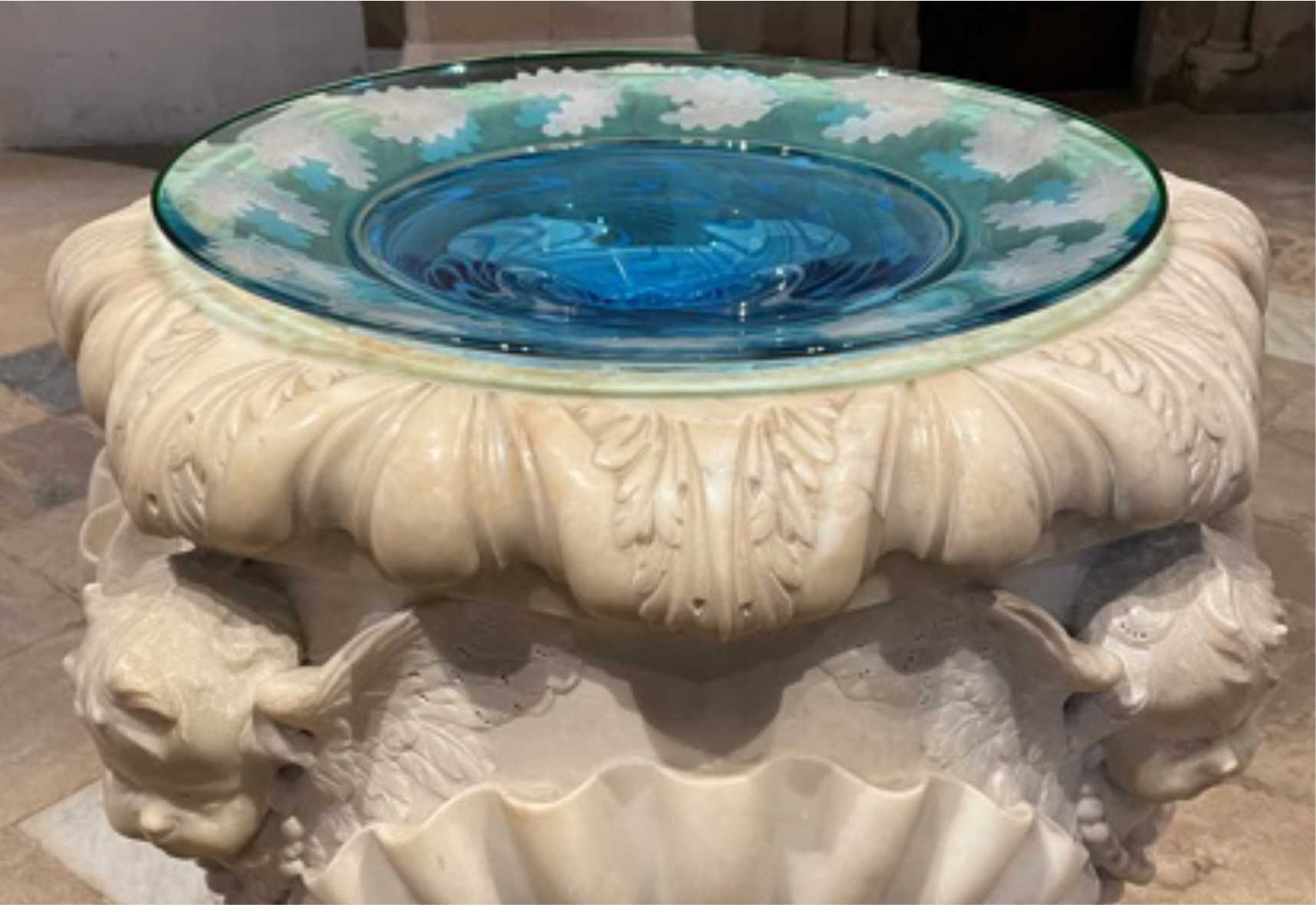 “Living Water”, baptism bowl for Christ Church Cathedral, GB