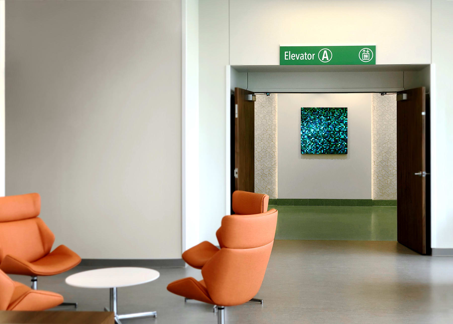 ProMedica Generations Tower – Elevator Bays