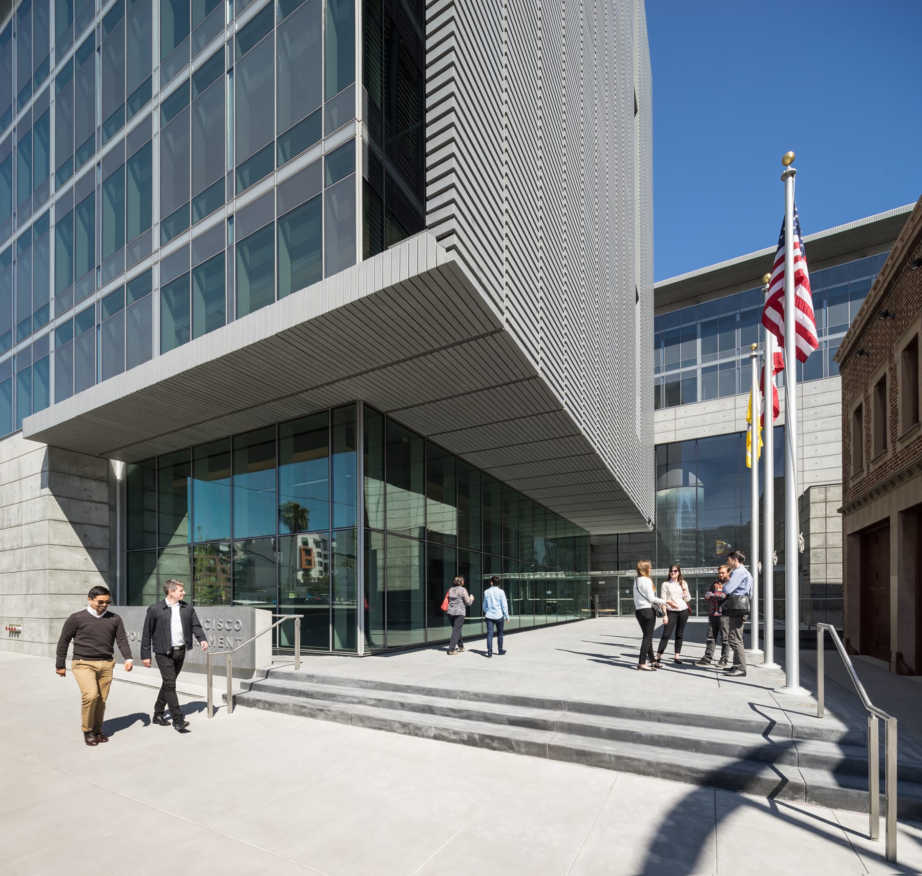 Spiral of Gratitude at the San Francisco Public Safety Building