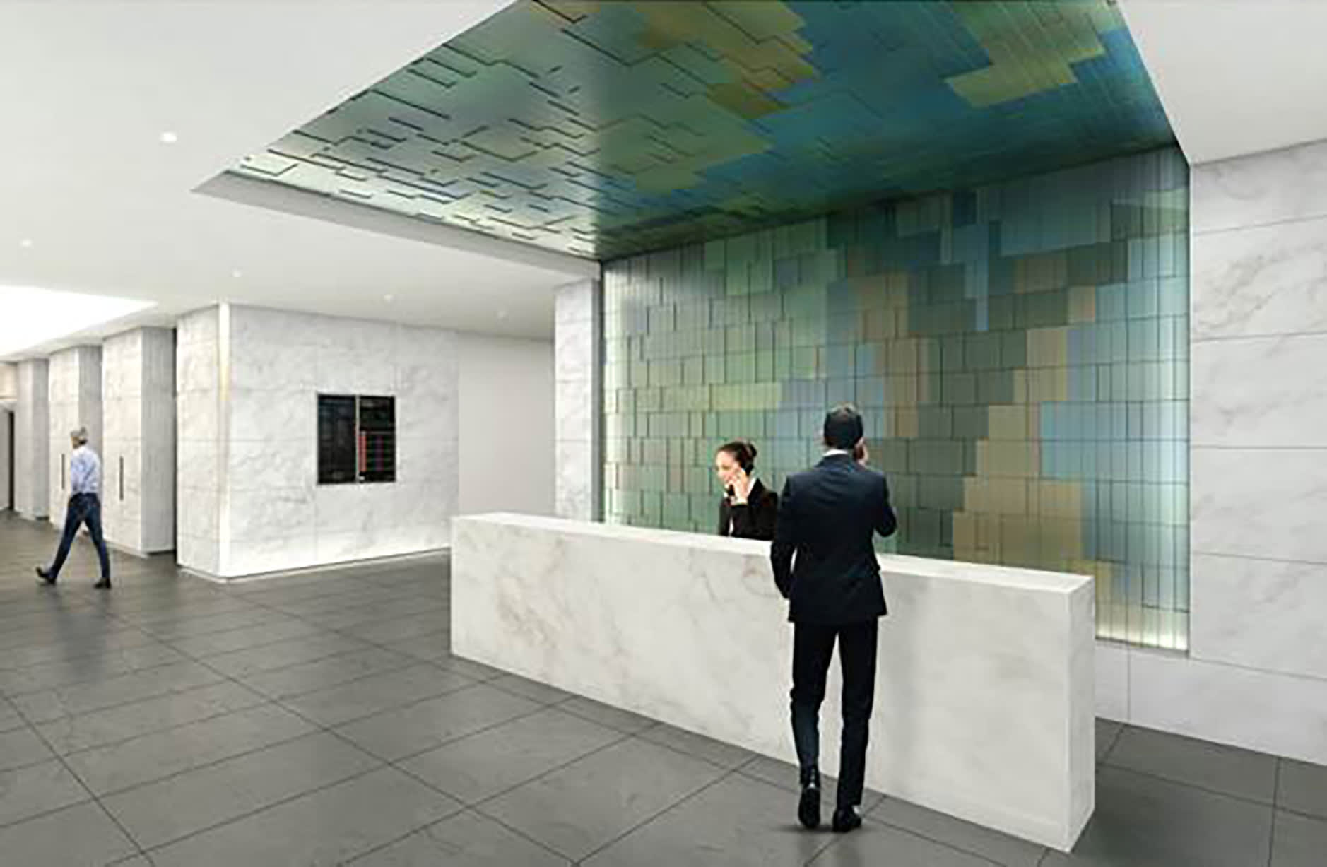 Corporate Lobby Niche Artwork