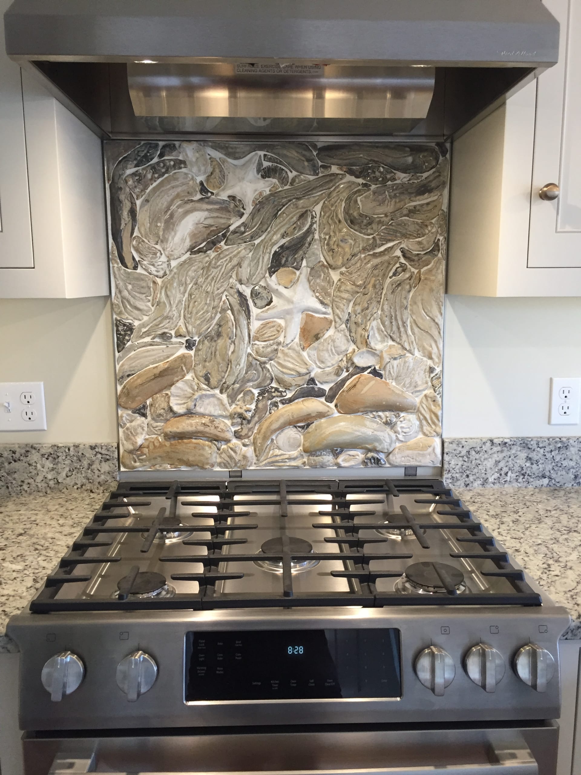 Camellia Backsplash
