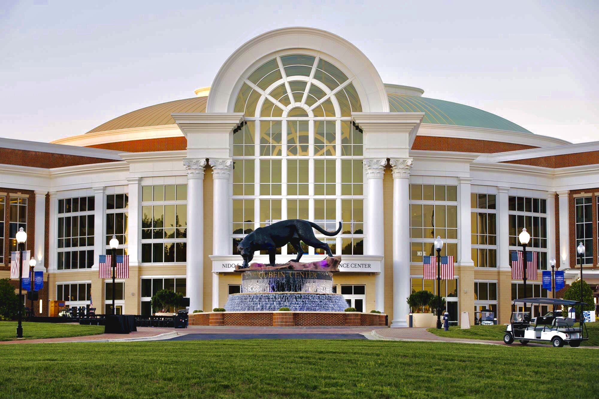 Panther Fountain for Qubein Arena