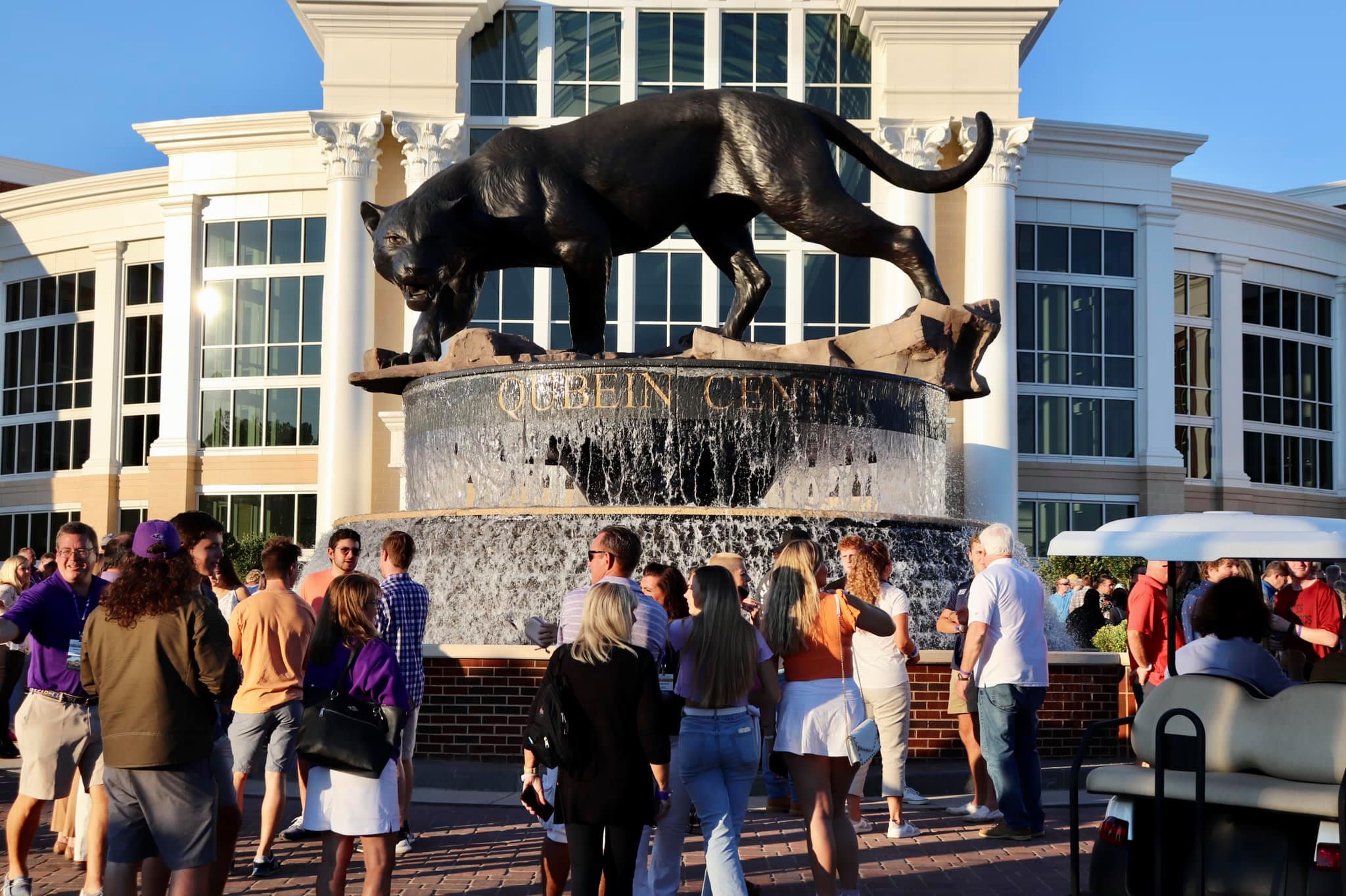 Panther Fountain for Qubein Arena