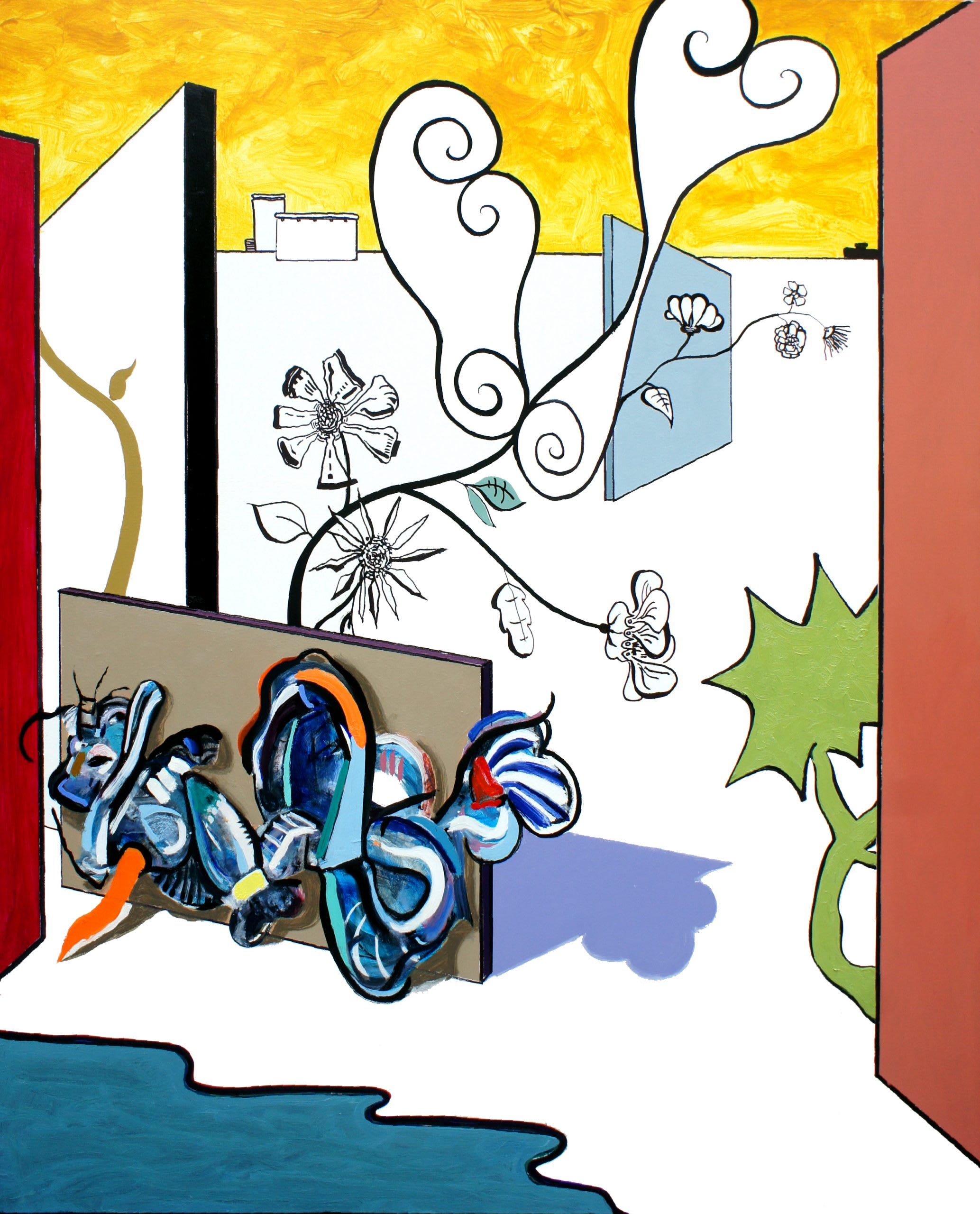 Triptych Mural