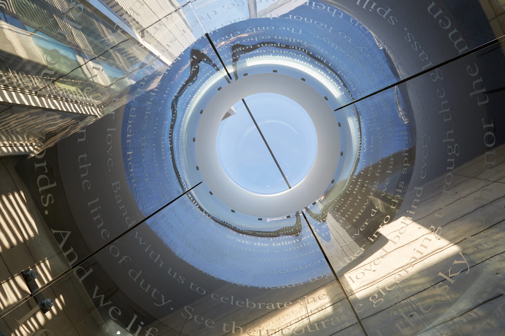 Spiral of Gratitude at the San Francisco Public Safety Building
