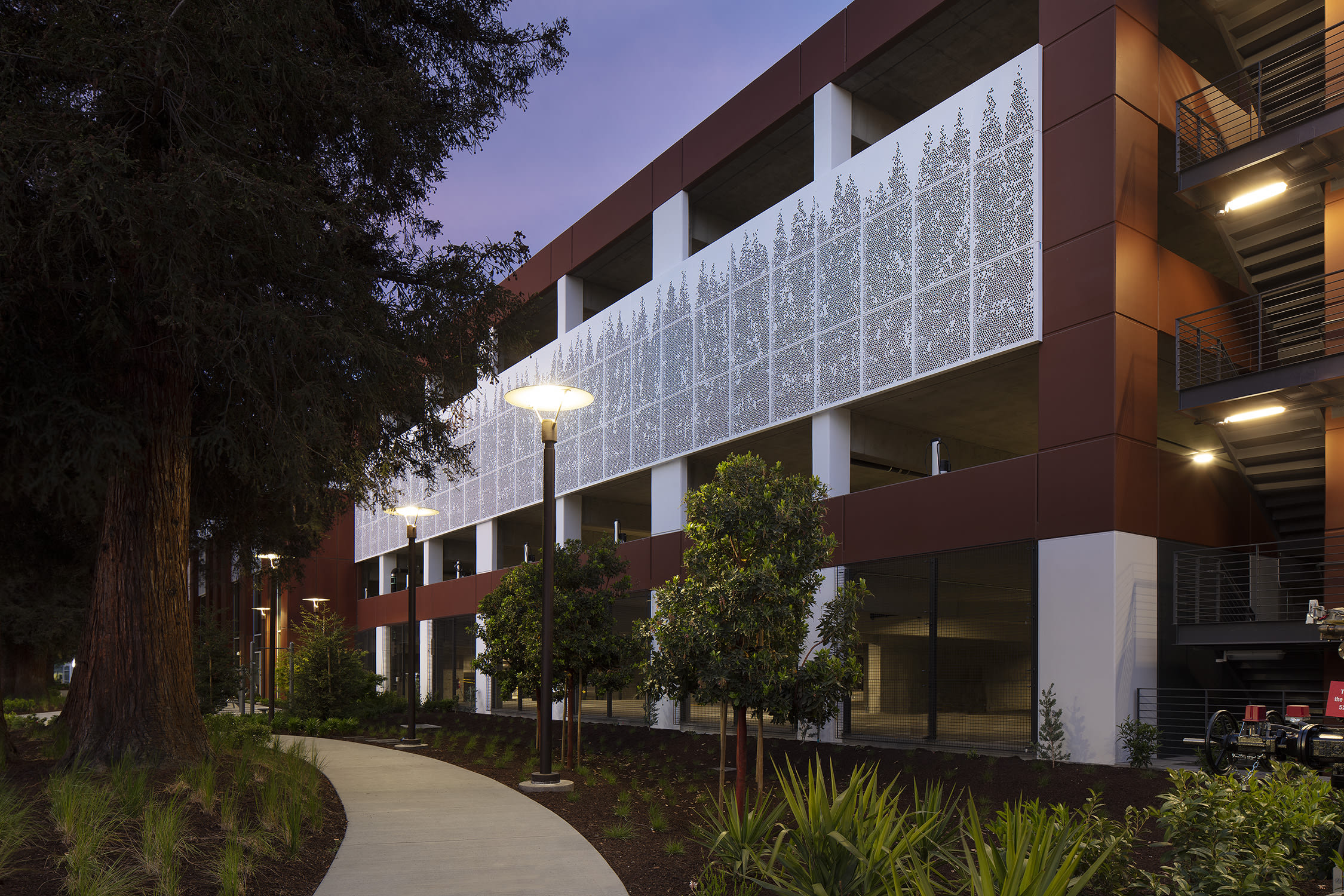 Parking Garage Screen