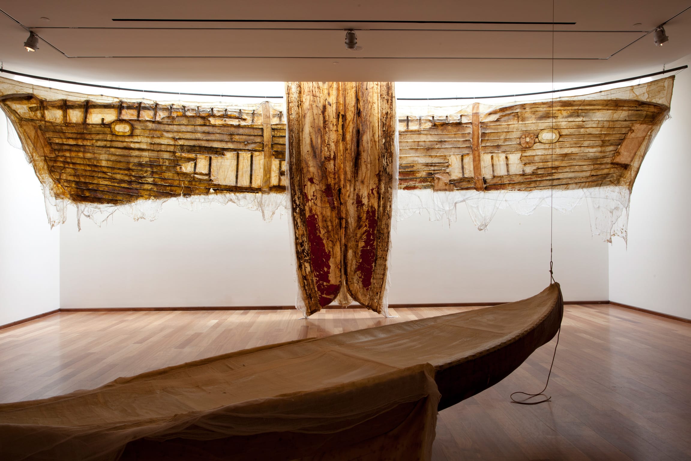 Earth Etchings Tom Thomson Museum show, Ontario 2019