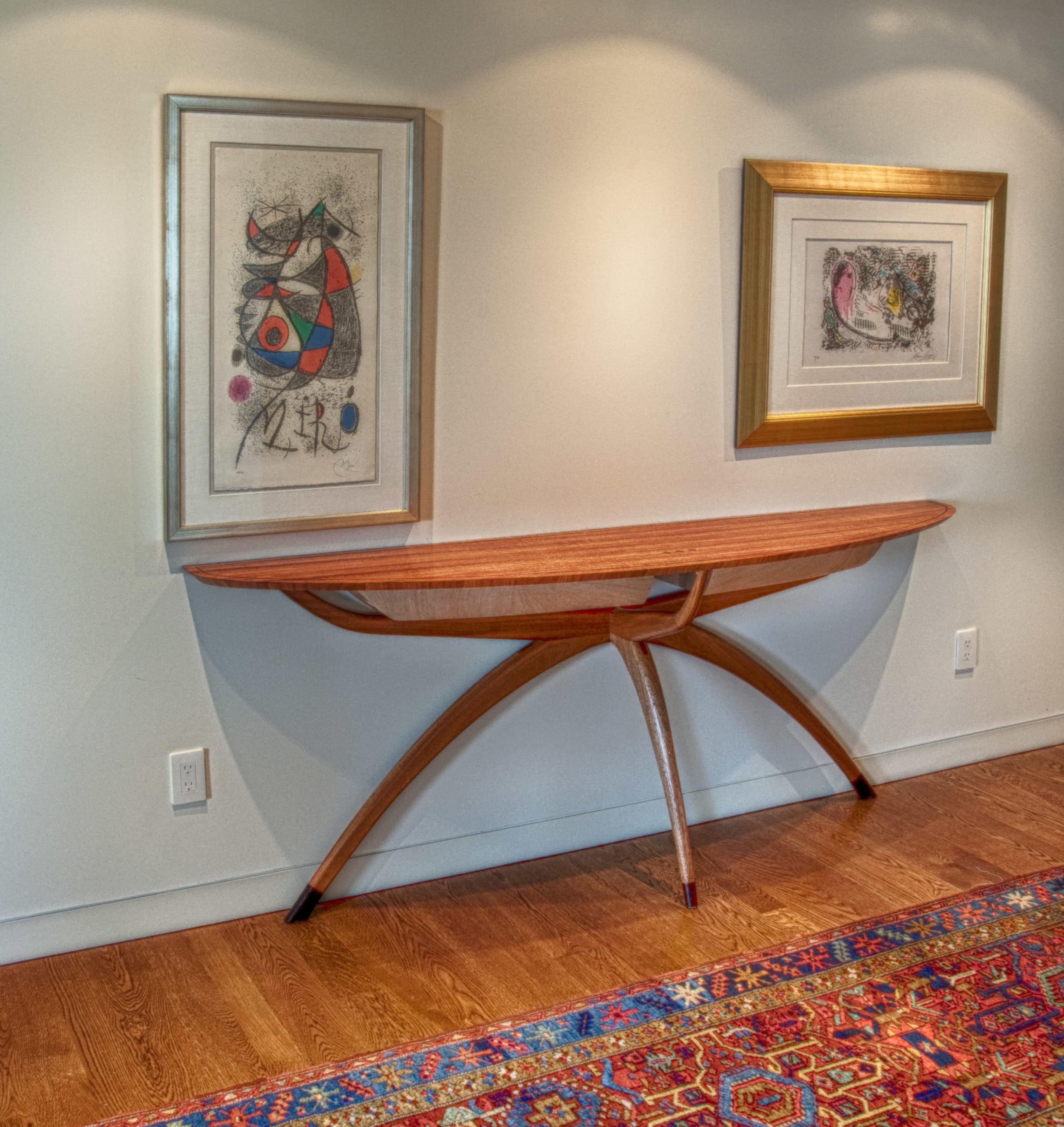 Sculptural Entry Console