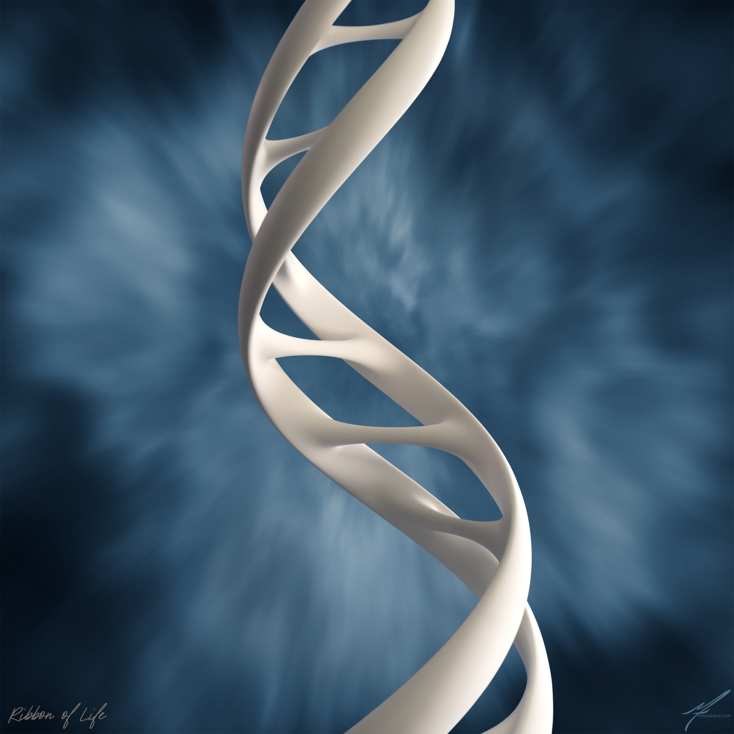 Ribbon of Life – DNA Sculpture