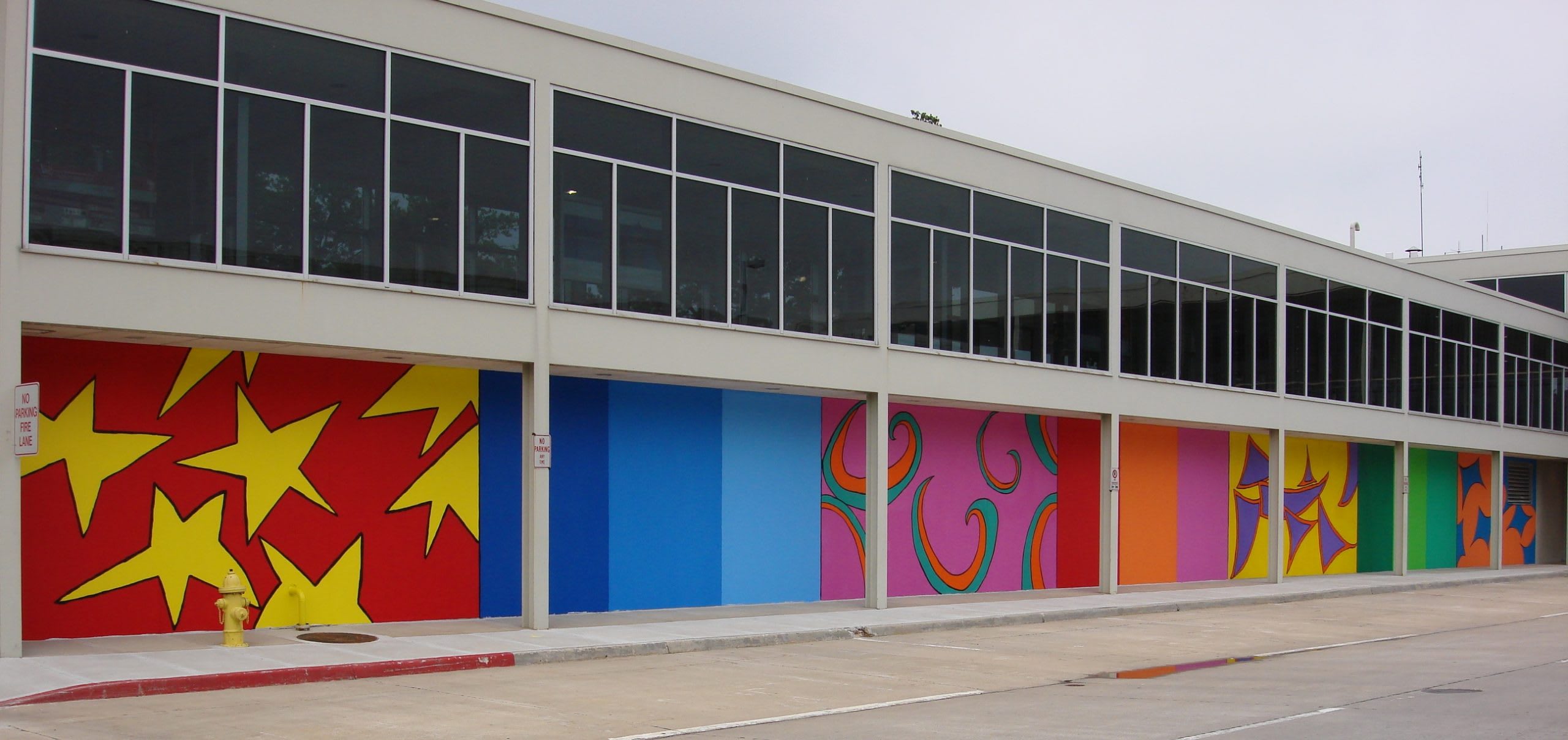 Tulsa International Airport Wall Mural