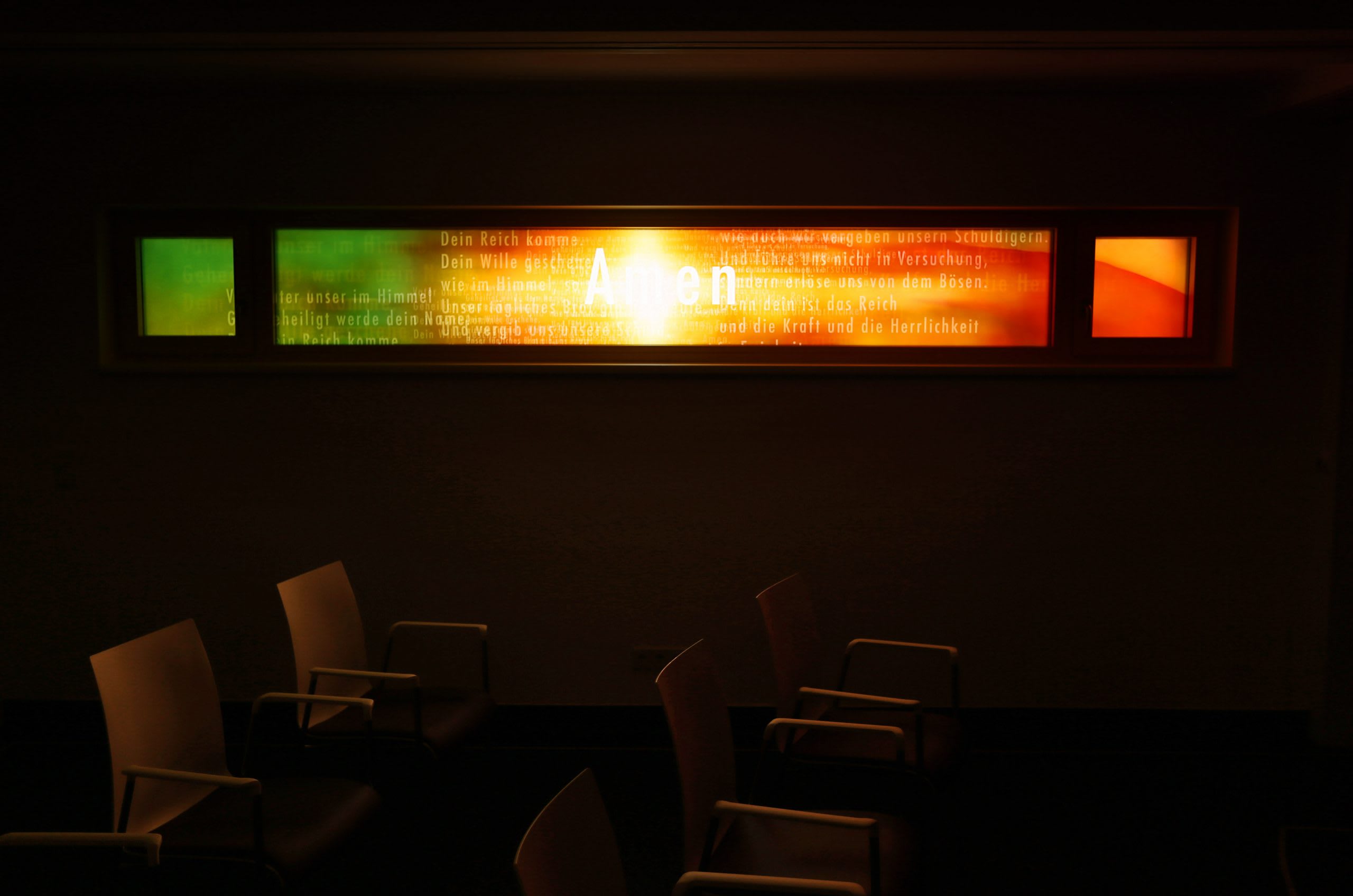 Peace Chapel | Lord’s Prayer of light