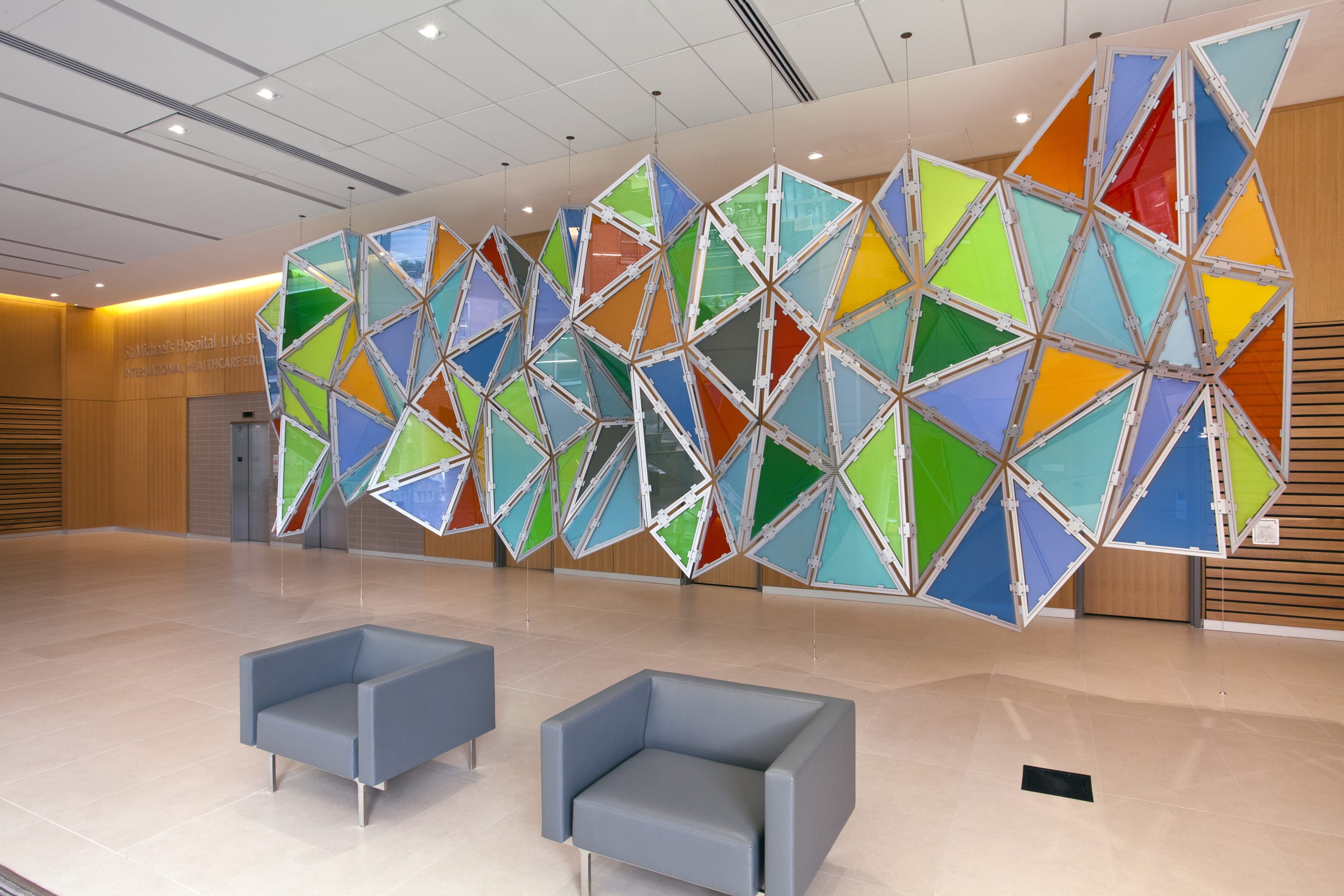 Glass Hexagonal Perturbation -Hive Brane