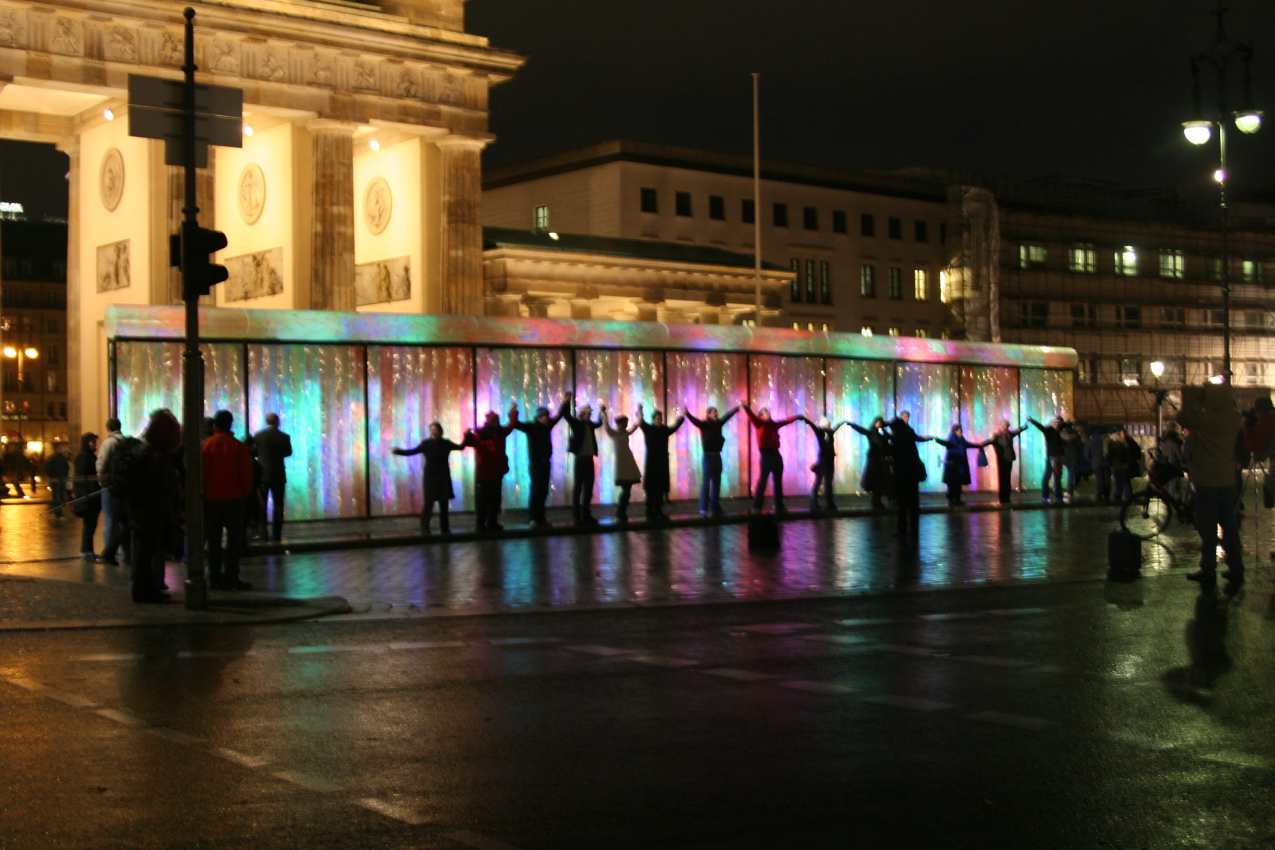 Vanished Berlin Wall